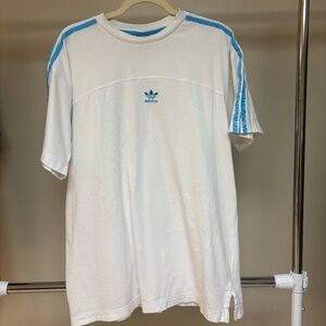 Adidas Mens Blocked 3-Stripes Tee L or XL